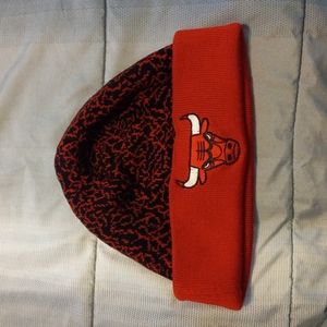 Chicago bull's red&black